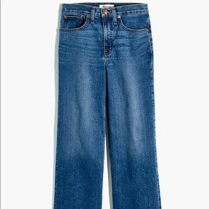 Madewell Slim Wide-Leg Crop Jean